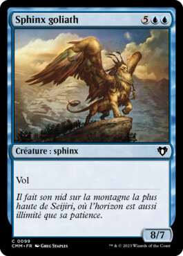 Sphinx goliath - Commander Masters