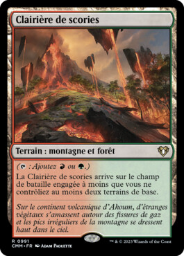 Clairière de scories - Commander Masters