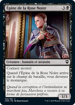 Épine de la Rose Noire - Commander Légendes