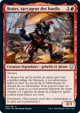 Braies, saccageur des hardis - Commander Légendes