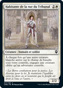 Habitante de la rue du Tribunal - Commander Légendes