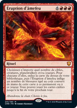 Éruption d'âmefeu - Commander Légendes