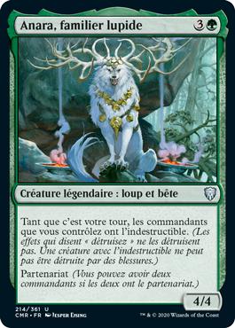 Anara, familier lupide - Commander Légendes