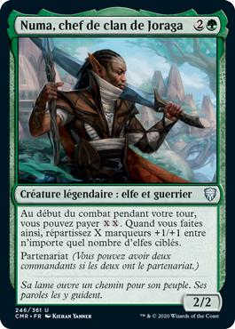 Numa, chef de clan de Joraga - Commander Légendes