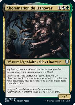 Abomination de Llanowar - Commander Légendes