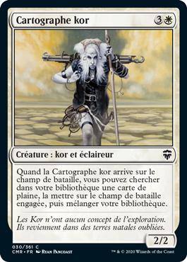 Cartographe kor - Commander Légendes