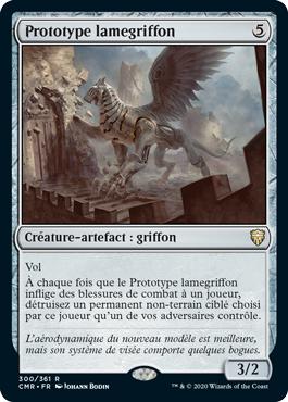 Prototype lamegriffon - Commander Légendes