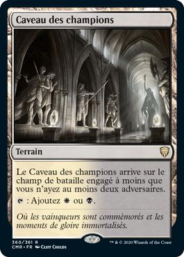 Caveau des champions - Commander Légendes