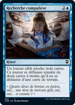 Recherche compulsive - Commander Légendes