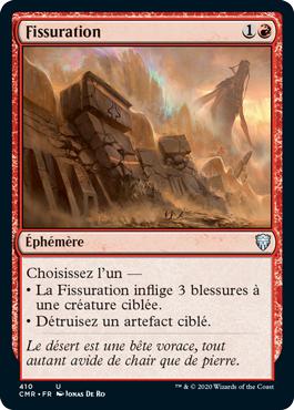 Fissuration - Commander Légendes