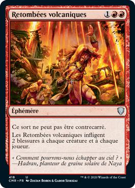 Retombées volcaniques - Commander Légendes