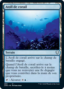 Atoll de corail - Commander Légendes