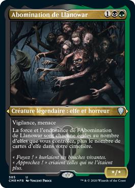 Abomination de Llanowar - Commander Légendes