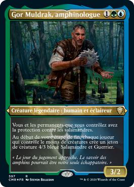 Gor Muldrak, amphinologue - Commander Légendes