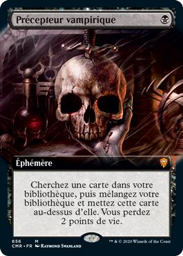 Précepteur vampirique - Commander Légendes