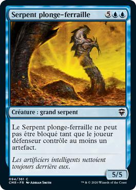 Serpent plonge-ferraille - Commander Légendes