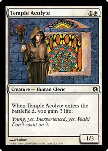 Acolyte du temple - Duel Decks: Elspeth vs. Tezzeret