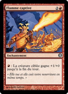 Flamme captive - Duel Decks: Chevaliers vs. Dragons