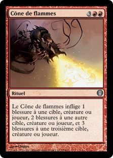 Cône de flammes - Duel Decks: Chevaliers vs. Dragons