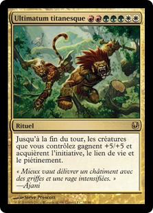 Ultimatum titanesque - Duel Decks: Ajani vs. Nicol Bolas