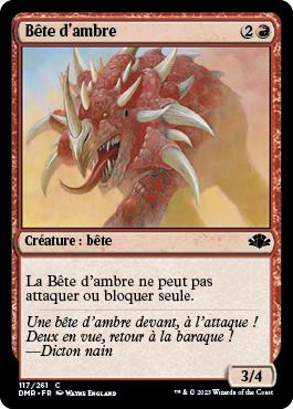 Bête d'ambre - Dominaria Remastered