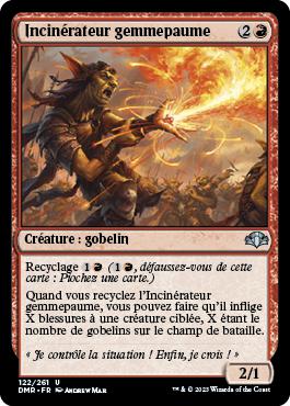 Incinérateur gemmepaume - Dominaria Remastered