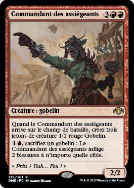 Commandant des assiégeants - Dominaria Remastered