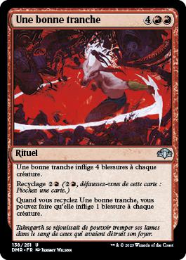 Une bonne tranche - Dominaria Remastered