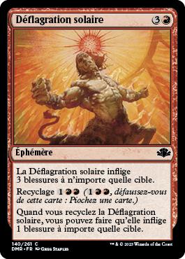 Déflagration solaire - Dominaria Remastered