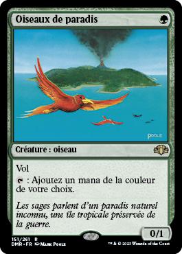 Oiseaux de paradis - Dominaria Remastered