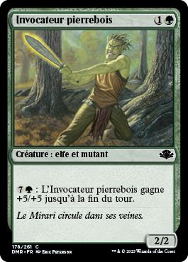 Invocateur pierrebois - Dominaria Remastered