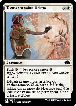 Tonnerre selon Orime - Dominaria Remastered