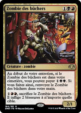 Zombie des bûchers - Dominaria Remastered