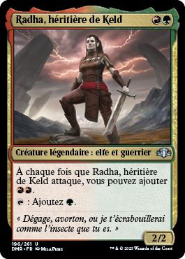 Radha, héritière de Keld - Dominaria Remastered