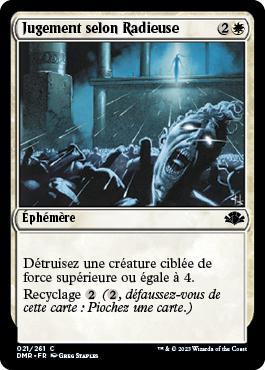 Jugement selon Radieuse - Dominaria Remastered