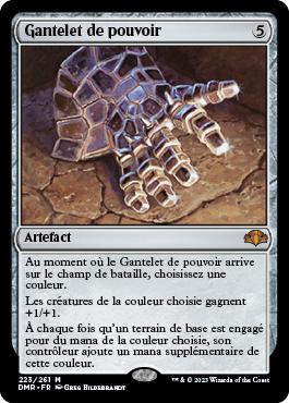 Gantelet de pouvoir - Dominaria Remastered