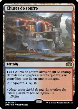 Chutes de soufre - Dominaria Remastered