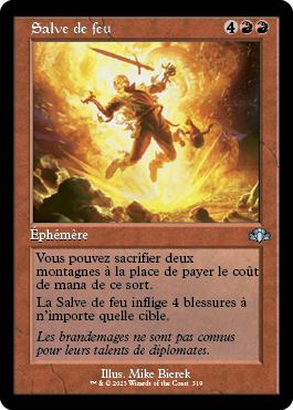 Salve de feu - Dominaria Remastered