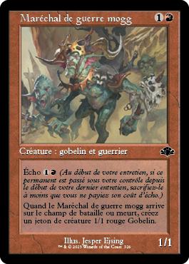 Maréchal de guerre mogg - Dominaria Remastered