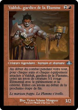 Valduk, gardien de la Flamme - Dominaria Remastered