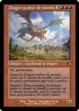 Dragon avaleur de mondes - Dominaria Remastered