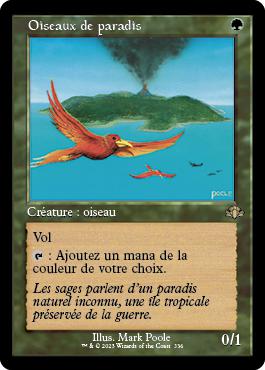 Oiseaux de paradis - Dominaria Remastered