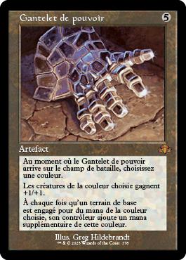 Gantelet de pouvoir - Dominaria Remastered