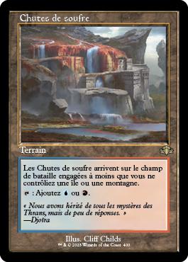 Chutes de soufre - Dominaria Remastered