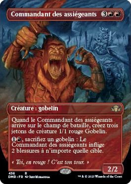 Commandant des assiégeants - Dominaria Remastered