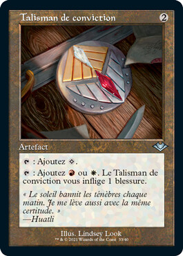 Talisman de conviction - Horizons du Modern 1 (cartes décalées dans le temps)