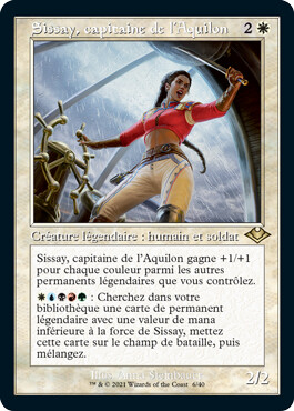Sissay, capitaine de l'Aquilon - Horizons du Modern 1 (cartes décalées dans le temps)