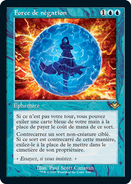Force de négation - Horizons du Modern 1 (cartes décalées dans le temps)
