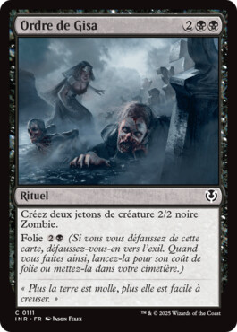 Ordre de Gisa - Innistrad Remastered