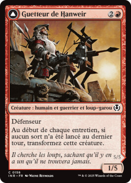 Guetteur de Hanweir -> Fléau de Hanweir - Innistrad Remastered